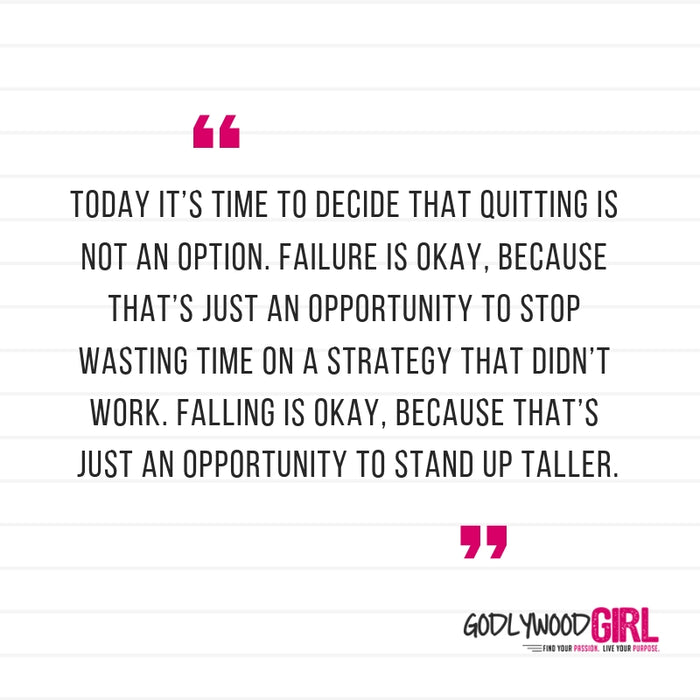 Today's Daily Devotional For Women-Don’t give up. Your season isn’t over.